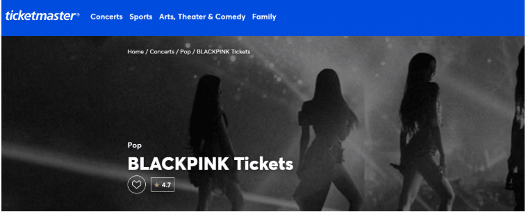 BLACKPINK Tickets