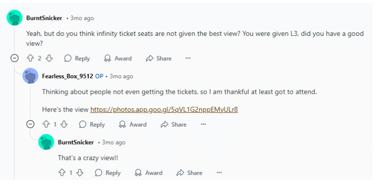 Coldplay Infinity Experiences - BurntSnicker Coldplay Infinity Experiences - BurntSnicker