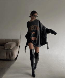 Rock Concert look