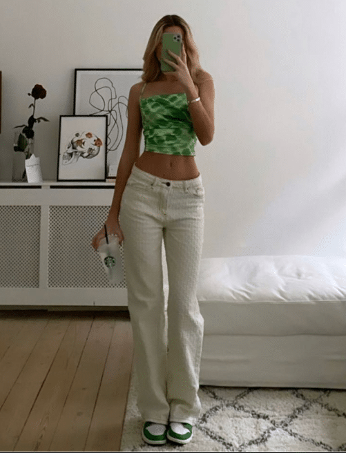 23. Y2K Tie-Dye Two-Piece Set