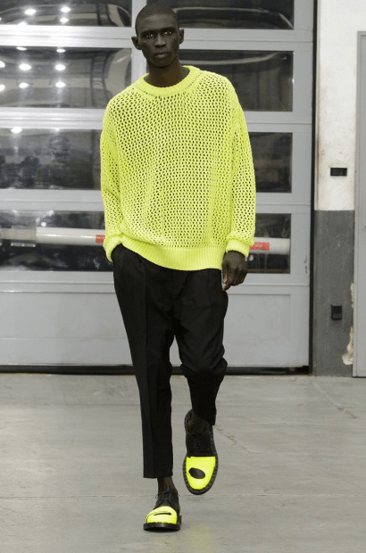 44. Neon Pop + All-Black Base
