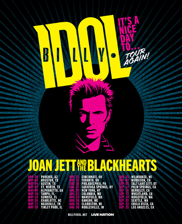 Billy Idol - It's a Nice Day to... Tour Again! Billy Idol - It's a Nice Day to... Tour Again!