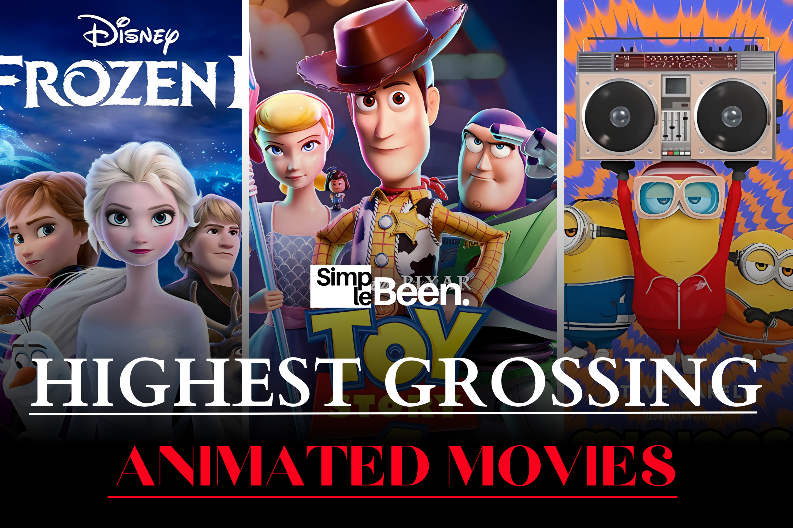 Highest Grossing Animated Movies
