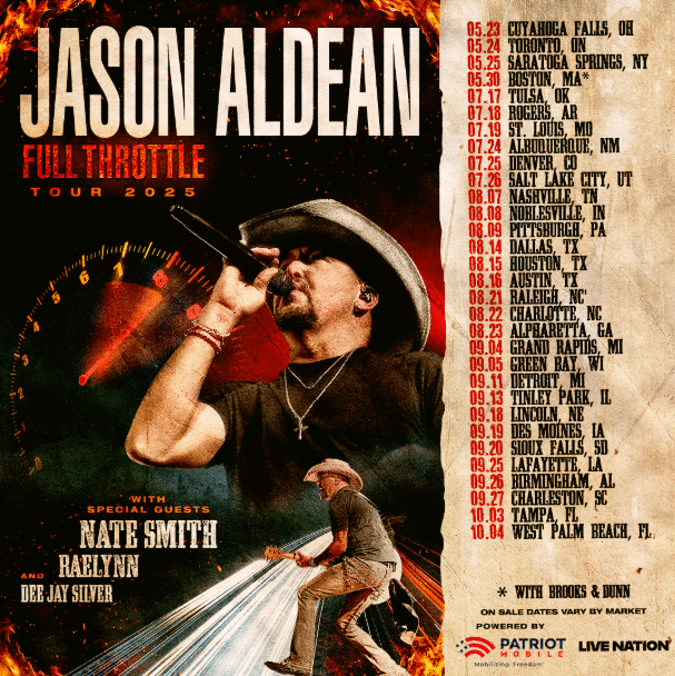 Jason Aldean - Full Throttle Tour 2025 Jason Aldean - Full Throttle Tour 2025