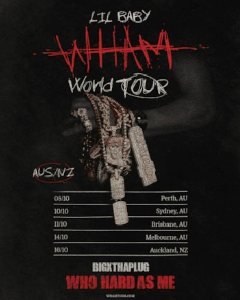 Lil Baby - WHAM World Tour Lil Baby - WHAM World Tour