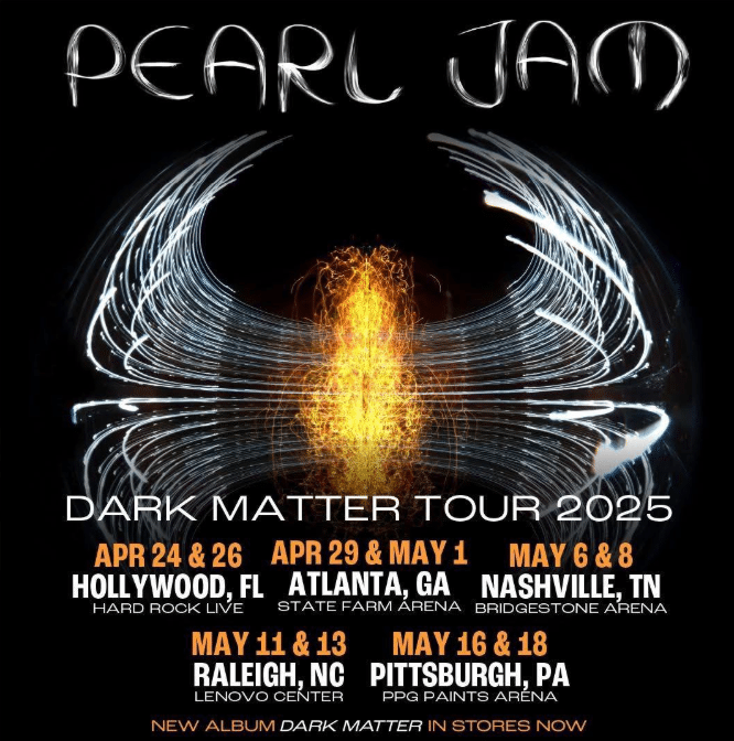 Pearl Jam - Dark Matter US Tour Pearl Jam - Dark Matter US Tour