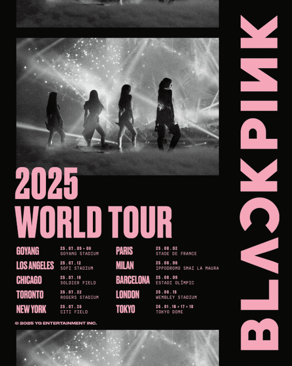 The Upcoming 2025 BLANKPINK World Tour The Upcoming 2025 BLANKPINK World Tour