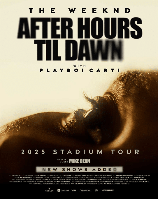 The Weeknd - After Hours Til Dawn Stadium Tour Upcoming Music Tours The Weeknd - After Hours Til Dawn Stadium Tour Upcoming Music Tours