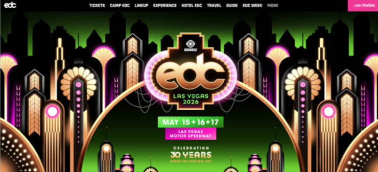 EDC Las Vegas (May 15-17, 2026) EDC Las Vegas (May 15-17, 2026)