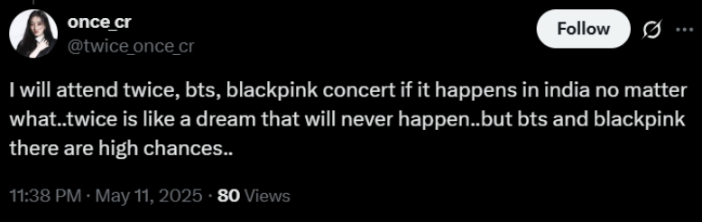 Indian BLINKs' Campaign For BLACKPINK Concert Indian BLINKs' Campaign For BLACKPINK Concert