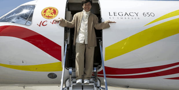 Jackie Chan Private Jet Jackie Chan Private Jet