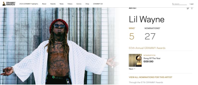 Lil Wayne's Career Milestones Lil Wayne's Career Milestones